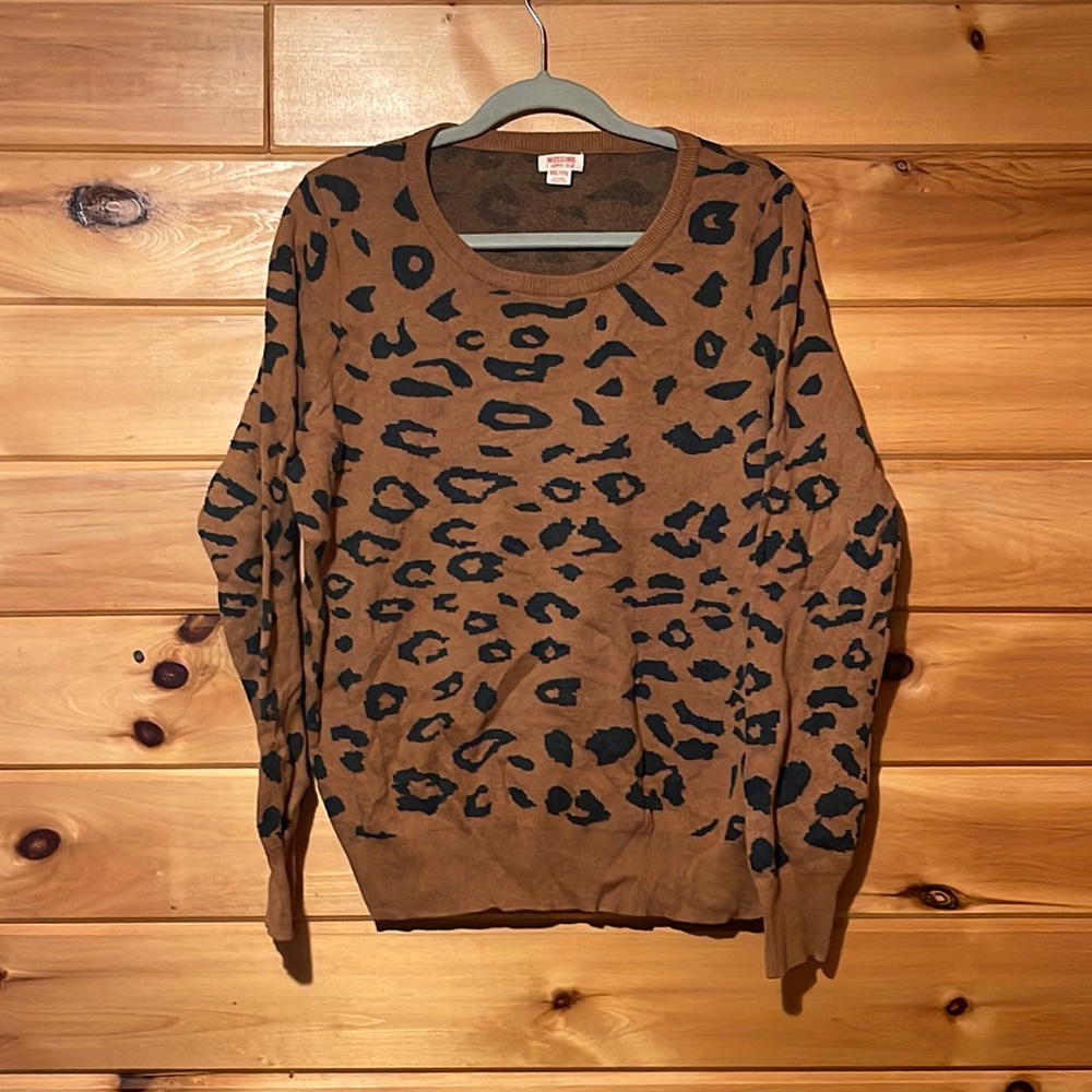 Leopard Print Sweater